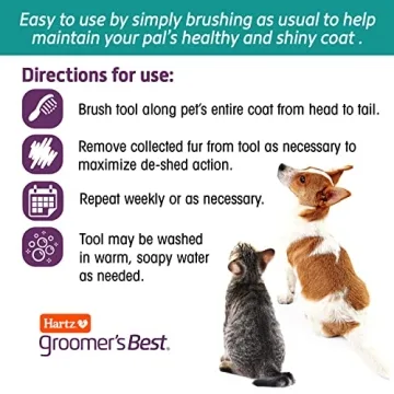 HARTZ Groomer's Best Small Slicker Brush for Pets