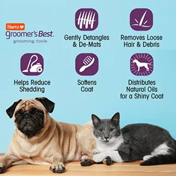 HARTZ Groomer's Best Small Slicker Brush for Pets
