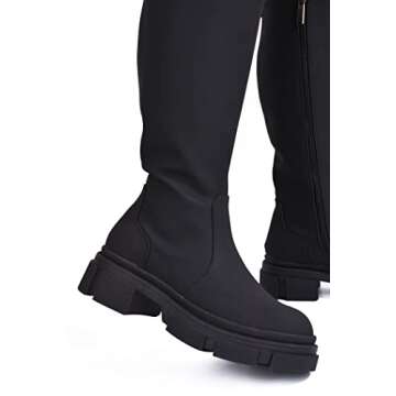 Cape Robbin Jacinta Mid Calf Boots for Fashionable Women