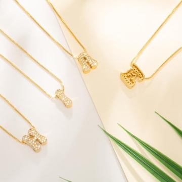 Personalized Gold Initial Necklace for Women | CyxenNova