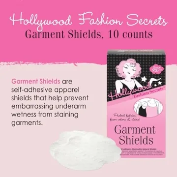 Hollywood Fashion Secrets Garment Shields - 10 Count, Sweat Protection