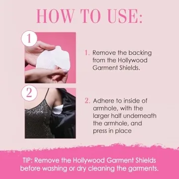 Hollywood Fashion Secrets Garment Shields - 10 Count, Sweat Protection