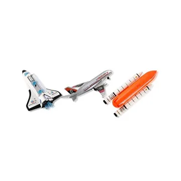 PowerTRC Diecast Space Shuttle Toy for Kids Adventure