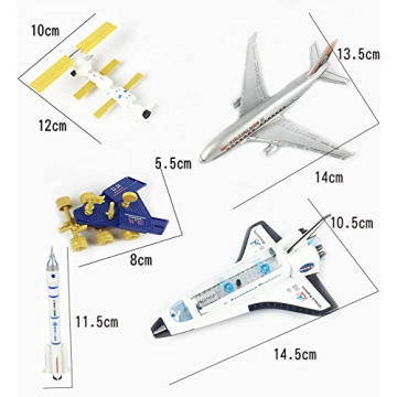 PowerTRC Diecast Space Shuttle Toy for Kids Adventure