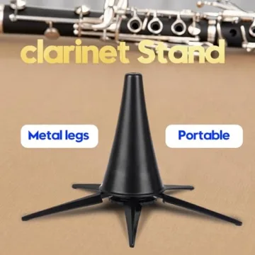 Dowite Adjustable Clarinet Stand – Lightweight & Portable