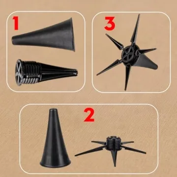 Dowite Adjustable Clarinet Stand – Lightweight & Portable