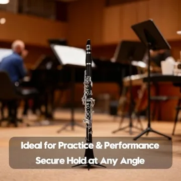 Dowite Adjustable Clarinet Stand – Lightweight & Portable
