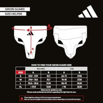 adidas WT Taekwondo Male Groin Guard for Protection