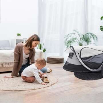 KidCo Peapod Plus Portable Baby Travel Tent - Safe & Fun