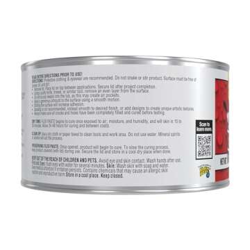 Flex Paste, Half-Quart, White, Waterproof Paintable Putty, Spackle Sealant, Fill Gaps Cracks Holes -...
