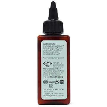 Dry Shampoo Volume Powder | Natural & Organic | Jumbo size | For Dark and Blonde Hair | Made in USA | (Lavender, 2 Ounce (Pack of 1))