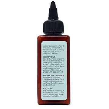 Dry Shampoo Volume Powder | Natural & Organic | Jumbo size | For Dark and Blonde Hair | Made in USA | (Lavender, 2 Ounce (Pack of 1))