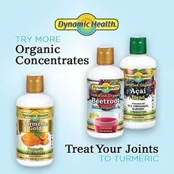 Dynamic Health Organic Tart Cherry Juice Concentrate - Pure Benefits