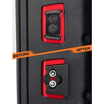 Savadicar TL01 Tailgate Limiter for Jeep Wrangler 2007-2018