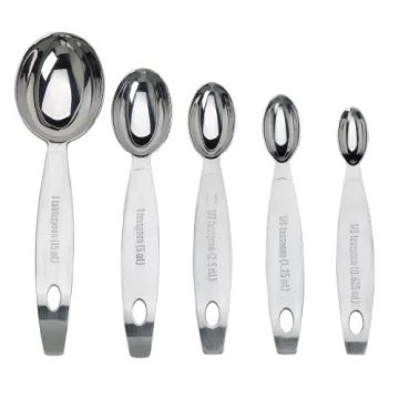 Cuisipro Stainless Steel Measuring Spoon Set for Precise Cooking
