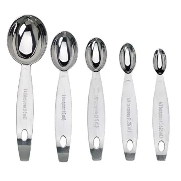 Cuisipro Stainless Steel Measuring Spoon Set for Precise Cooking