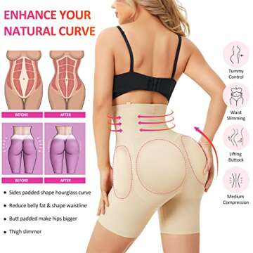 Butt Lifter Shapewear for Women - Premium Tummy Control & Hip Enhancer