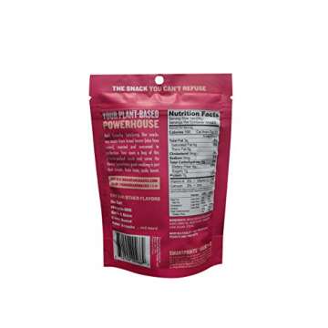 Enlightened - The Good for You Crisp Roasted Broad Beans Variety Pack 3 Ounce (Pack of 4) Garlic & Onion, Sriracha, Sea Salt, BBQ
