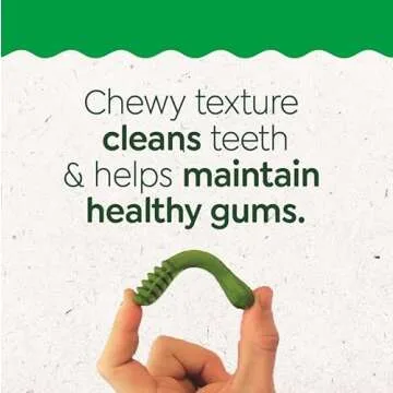 Greenies Puppy Teenie Size Natural Dental Dog Treats, 6 oz. Pack (22 Treats)