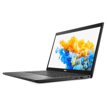 Dell Latitude 7490 14" Business Notebook, Intel i5, 16GB RAM, 256GB SSD (Renewed)