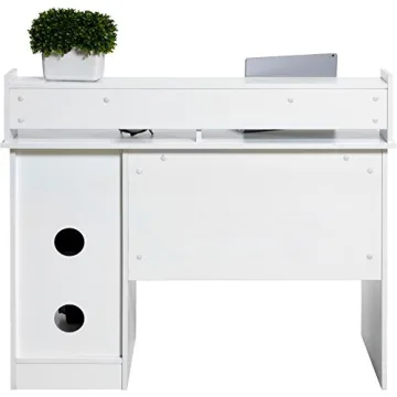 OneSpace Essential Computer Desk with Keyboard Shelf, Elegant Design for Home & Office