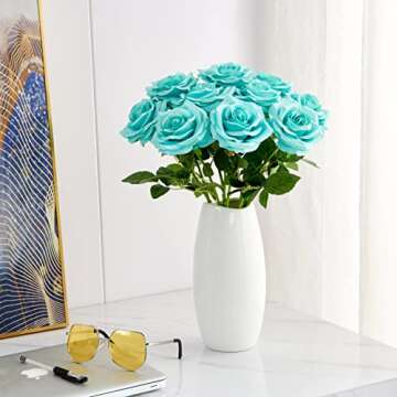 Vibrant IUKnot Artificial Rose Bouquets for Weddings