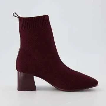 CUSHIONAIRE Milo Stretch Ankle Sock Boot for Comfort