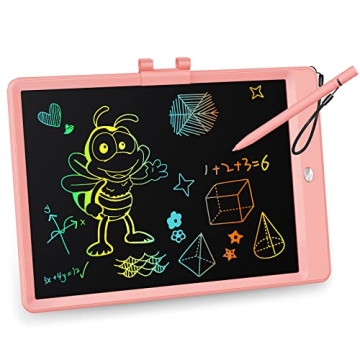 KOKODI 10 Inch LCD Writing Tablet for Kids Colorful Doodle Board
