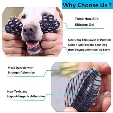 Aqumax Dog Anti Slip Paw Grips for Senior Dogs