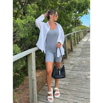 Coutgo Women's Comfortable Platform Sandals for Summer