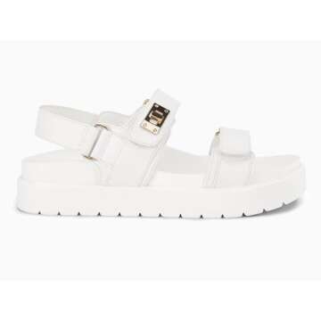 Coutgo Women's Comfortable Platform Sandals for Summer