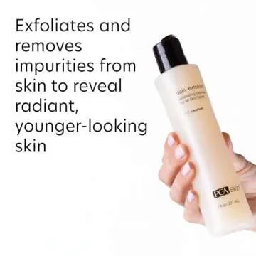 PCA SKIN Daily Face Exfoliant Cleanser, Moisturizing Face Wash, Gently Cleanses Dirt, Debris, and Other Impurities From Skin, Facial Cleanser Made with Renewable Exfoliants, 7.0 oz Bottle