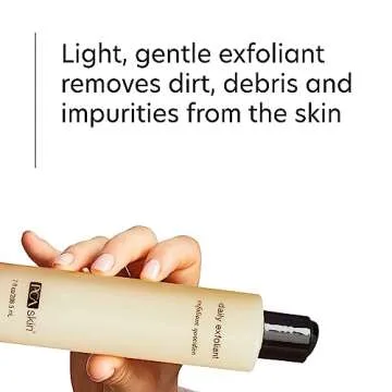 PCA SKIN Daily Face Exfoliant Cleanser, Moisturizing Face Wash, Gently Cleanses Dirt, Debris, and Other Impurities From Skin, Facial Cleanser Made with Renewable Exfoliants, 7.0 oz Bottle