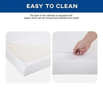 King 10" Gel Memory Foam Mattress for Ultimate Comfort