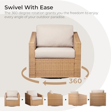 Buy CHITA Wicker Patio Bistro Set - Stylish Outdoor Comfort