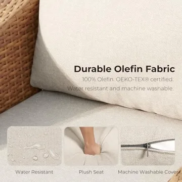 Buy CHITA Wicker Patio Bistro Set - Stylish Outdoor Comfort