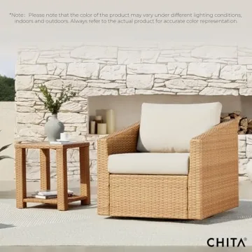 Buy CHITA Wicker Patio Bistro Set - Stylish Outdoor Comfort