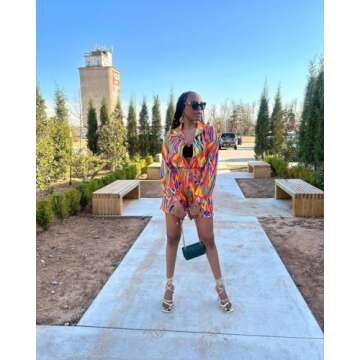 Fastkoala Women's Two Piece Outfits Casual Long Sleeve Shorts Pants Set Sweatsuits Jogging Tracksuit...