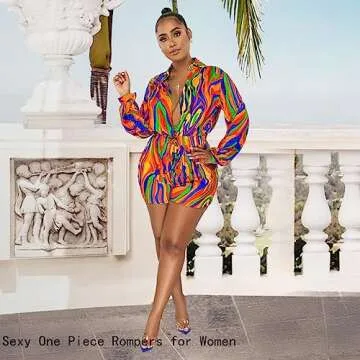 Fastkoala Women's Two Piece Outfits Casual Long Sleeve Shorts Pants Set Sweatsuits Jogging Tracksuit with Pockets Orange3 XXL