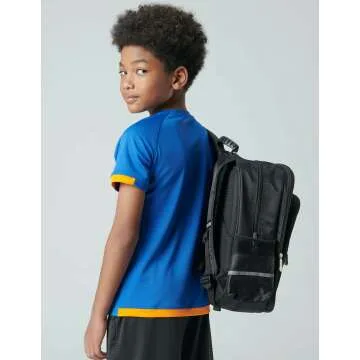 Boys Athletic Shirts Pack - Youth Short Sleeve Tees