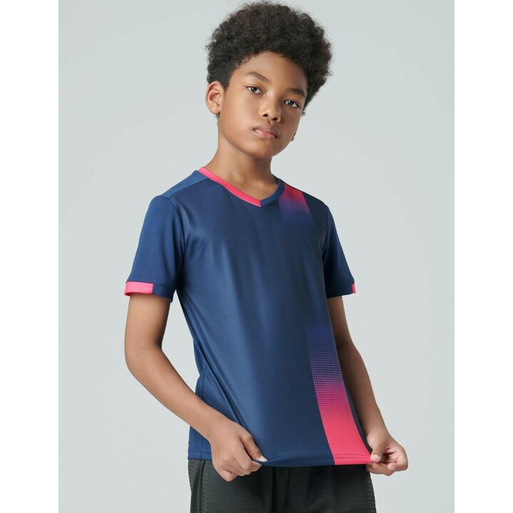 Boys Athletic Shirts Pack - Youth Short Sleeve Tees