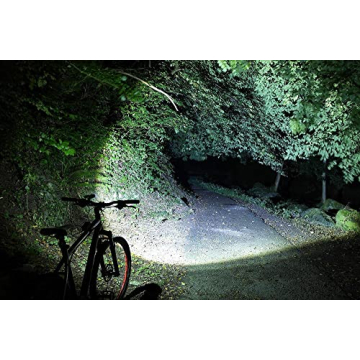 BLITZU Bike Lights, Bike Reflectors Front and Back. LED Rechargeable Headlight Rear Taillight & Bell Set Bicycle Accessories for Night Riding Men Women Kids. Gift for Dad, Mom, Boys, Girls