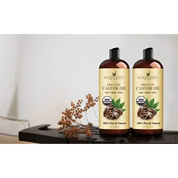 Organic Castor Oil for Hair Growth and Skin Hydration
