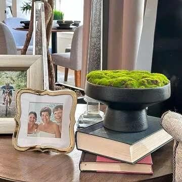 Macomine Moss Bowl - Stylish 8" Artificial Home Décor