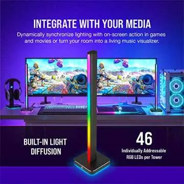 Corsair iCUE LT100 RGB Smart Lighting Kit for immersive gaming