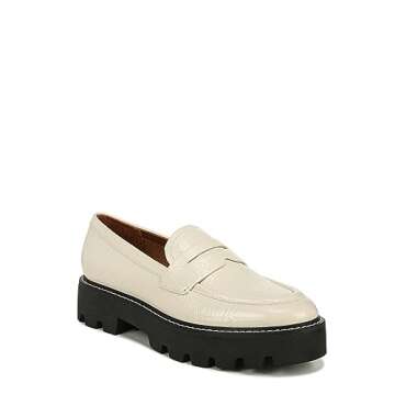 Franco Sarto Women's Chunky Lug Sole Loafers - Stylish Comfort