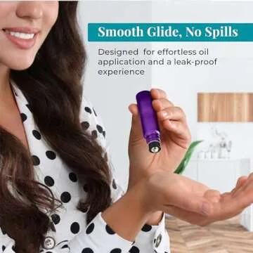 Your Oil Tools Essential Oil Roller Bottles, 10ml Set