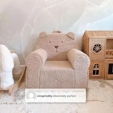 GAP babyGap Sherpa Bear Chair - Comfort Meets Safety for Kids
