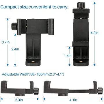 ULANZI Adjustable Phone Tripod Adapter for All Smartphones