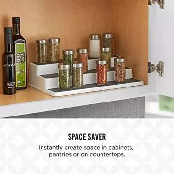 Copco 3-Tier Non-Skid Spice Organizer for Kitchen Use